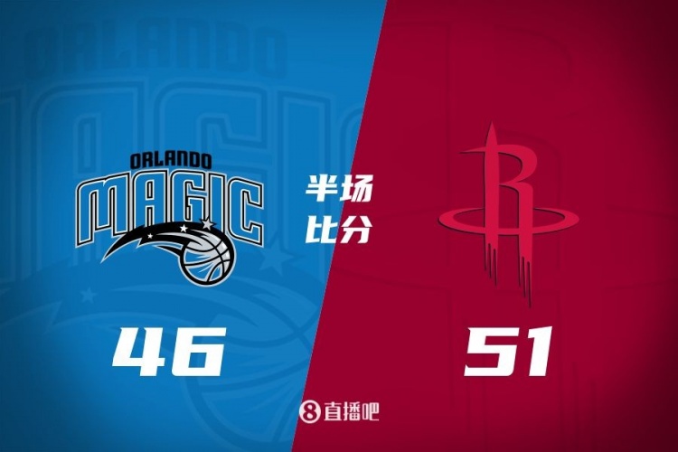 半場(chǎng)戰報：火箭領(lǐng)先魔術(shù)5分 格林12分5板 亞當斯兩雙 班凱羅15分
